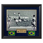 Pelé // Framed + Signed Photograph // Brazil