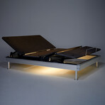 Yaasa Adjustable Bed // Dark (Twin XL)