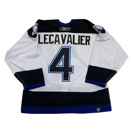 Vincent Lecavalier Game-Worn Jersey