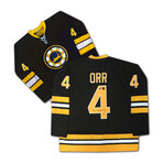 Bobby Orr // Signed 1970 Goal Celebration Jersey // Black