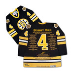 Bobby Orr // CCM Edition Career Jersey // Signed Special Edition of 44 // Boston Bruins