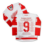 Gordie Howe // Elite Edition Career Jersey // Signed Limited 1 of 9 // Detroit Red Wings