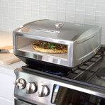 BakerStone Indoor Series Gas Stove Top Pizza Oven Kit