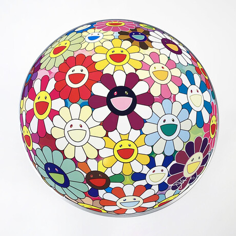 Takashi Murakami // Flower Ball Sexual Violet No. 1 (3D) // 2013