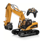 15 Channel Remote Control Excavator Construction Tractor + Grapple