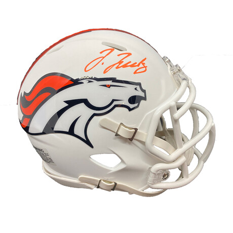 Jerry Jeudy // Signed Mini Helmet // Denver Broncos