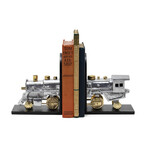 Locomotive Bookends
