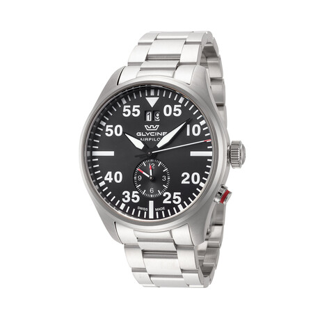 Glycine Airpilot Dual Time Quartz // GL0363