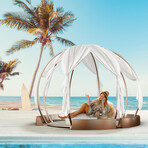 Astreea Igloo Frame + Summer Cabana Cover + Transparent Cover (Model M (10' Model))