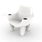 Splash Mibster Chair // White (Single)