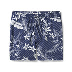 Washed Waiola Swim Short // Medieval Blue (S)