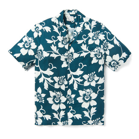 Rain Lily Pareo Camp Shirt // Majolica (XS)