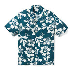 Rain Lily Pareo Camp Shirt // Majolica (L)
