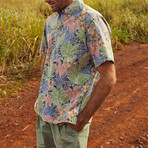 Lush Grotto Tailored Shirt // Thyme (2XL)