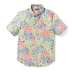 Lush Grotto Tailored Shirt // Thyme (2XL)