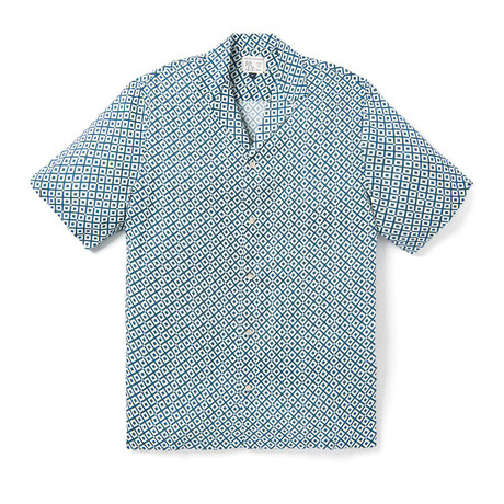Walina Camp Shirt // Majolica (XS)