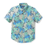 Lush Grotto Tailored Shirt // Dress Blues (S)