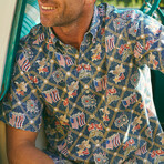 Summer Commemorative Tailored Shirt // Dress Blues (S)