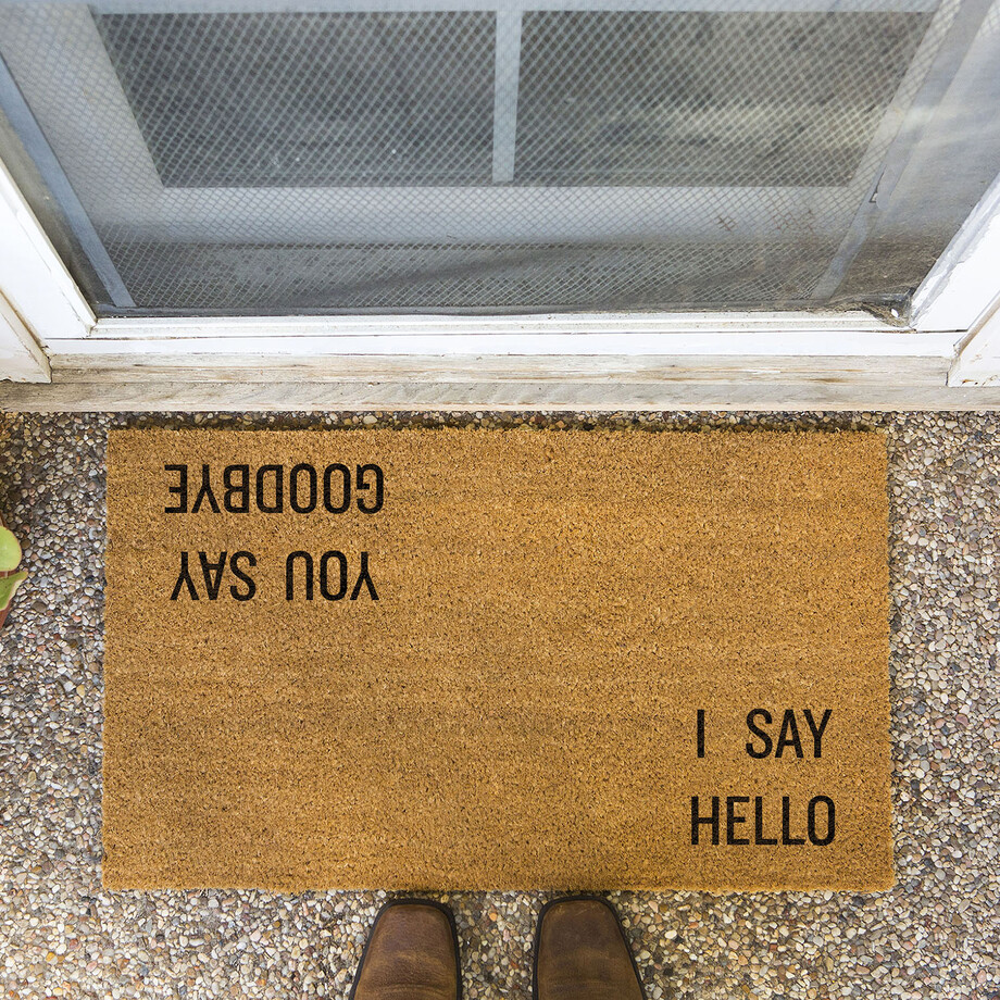 Funny Mats Doormats With Attitude Touch of Modern