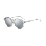 Men's MOTION2S-0900-DC Motion Sunglasses // Crystal + Silver Mirror