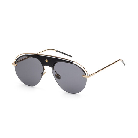 Women's DIOREVOLS-02M2-2K Sunglasses // Gold + Black + Gray