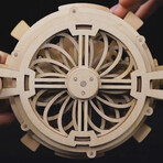 DIY Mechanical Gear 3D Wooden Puzzle // Perpetual Calendar