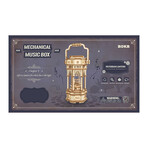 Mechanical Gear Music Box // Victorian Lantern