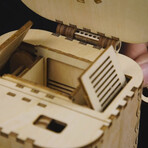 DIY Mechanical Gear 3D Wooden Puzzle // Treasure box