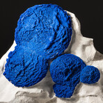 Genuine Azurite in Clay Matrix