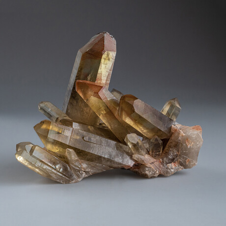 Genuine Citrine Crystals on Matrix