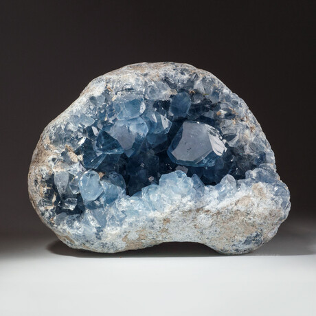 Genuine Blue Celestite Geode