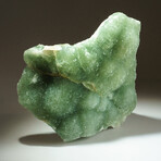 Genuine Green Fluorite Crystal Cluster + Acrylic Display Stand