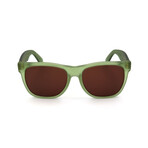 Unisex Matte 497 Sunglasses // Green