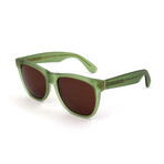 Unisex Matte 497 Sunglasses // Green