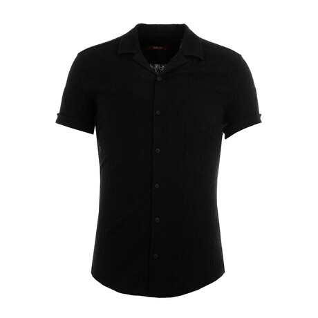 Kelderman Resort Shirt // Black (XS)