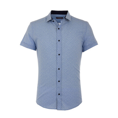 Asgreen Button Up Shirt // Blue (XS)