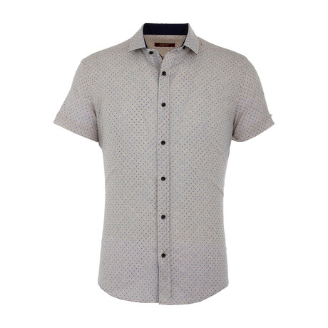 Asgreen Button Up Shirt // Beige (XS)