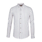 Geschke Long Sleeve Button Down Shirt // Dark Blue (XL)