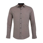 Gesink Long Sleeve Button Up Shirt // Beige (XS)