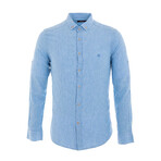 Paret Long Sleeve Button Down Shirt // Light Blue (XL)