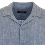 Kelderman Resort Shirt // Blue (XS)