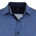 Thomas Button Up Shirt // Sax (XS)