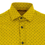 Quintana Long Sleeve Button Up Shirt // Yellow (XS)
