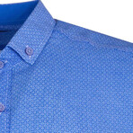 Vingegaard Button Down Shirt // Blue (XL)