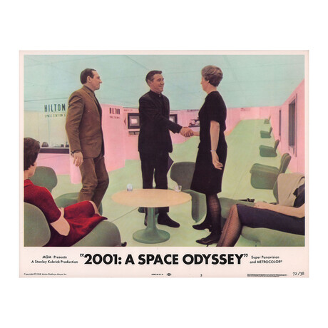 2001: A Space Odyssey // 1972 Re-Release U.S. Scene Card