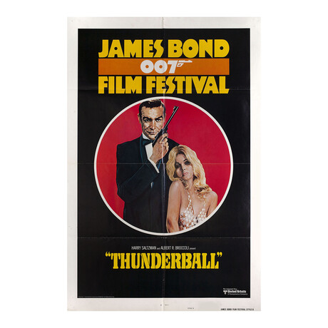 Thunderball // 1975 Re-Release U.S. One Sheet Poster