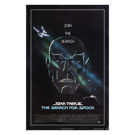 Star Trek III: The Search for Spock // 1984 U.S. One Sheet Poster