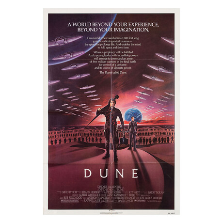 Dune // 1984 U.S. One Sheet Poster