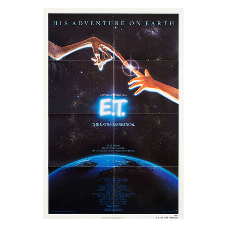 E.T. The Extra-Terrestrial // 1982 U.S. One Sheet Poster
