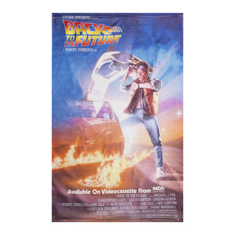 Back to the Future // 1980s Re-Release U.S. Video Banner